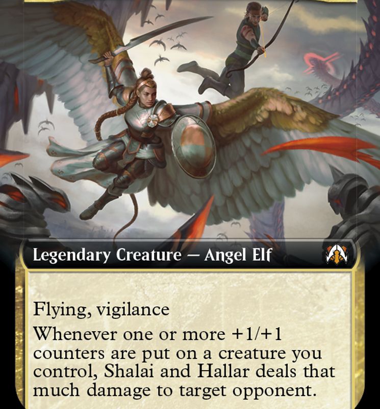 Shalai and Hallar (Extended Art) [March of the Machine Commander]