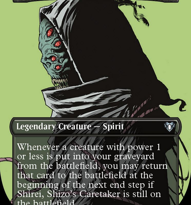 Shirei, Shizo's Caretaker (Borderless Profile) [Commander Masters]