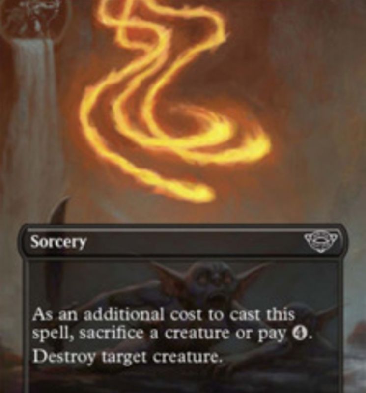 Lash of the Balrog (Borderless Alternate Art) [The Lord of the Rings: Tales of Middle-Earth]