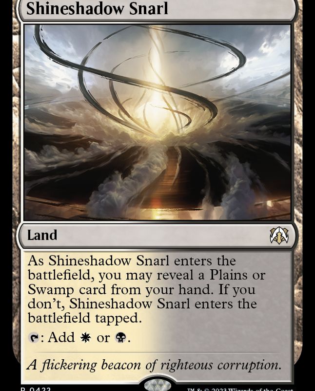 Shineshadow Snarl [March of the Machine Commander]