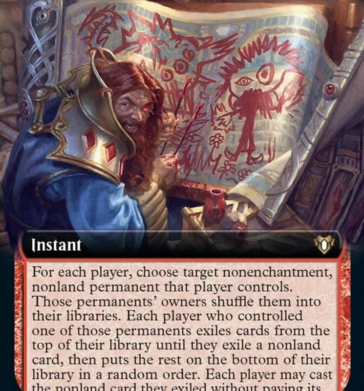 Guff Rewrites History (Extended Art) [Commander Masters]