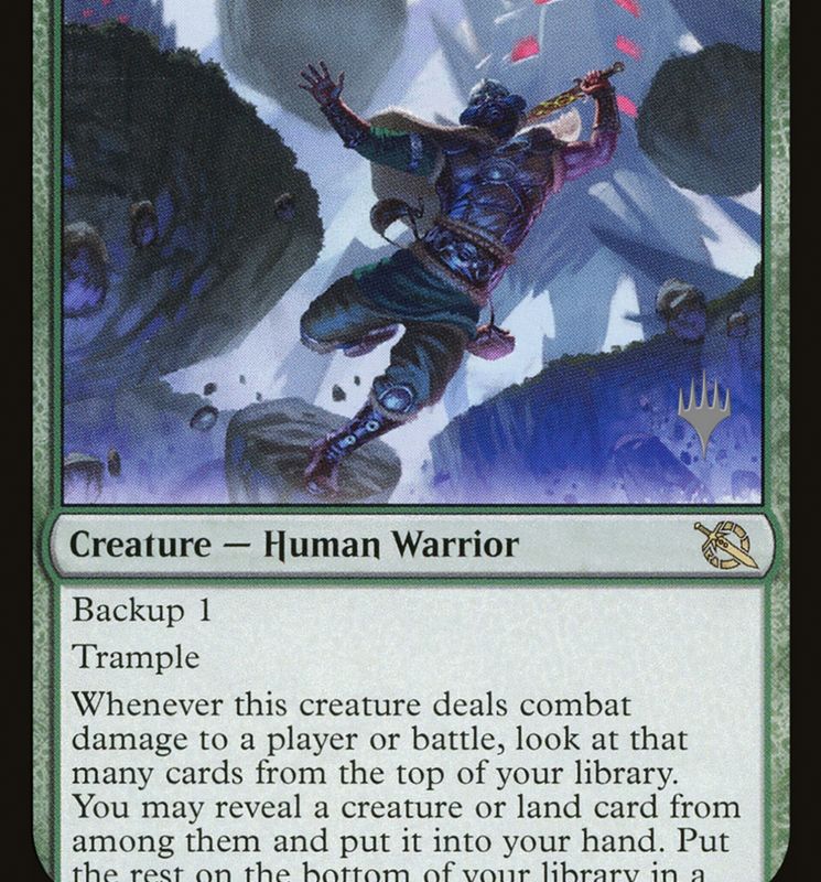 Doomskar Warrior (Promo Pack) [March of the Machine Promos]