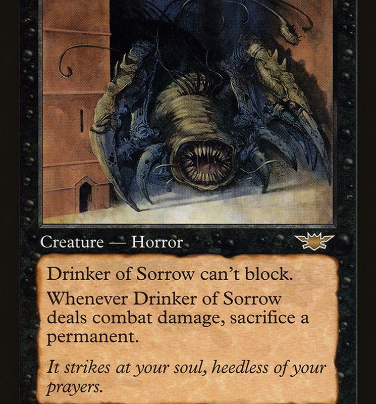 Drinker of Sorrow [The List]