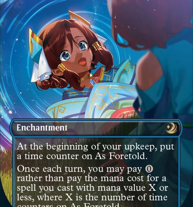 As Foretold (Anime Borderless) [Wilds of Eldraine: Enchanting Tales]
