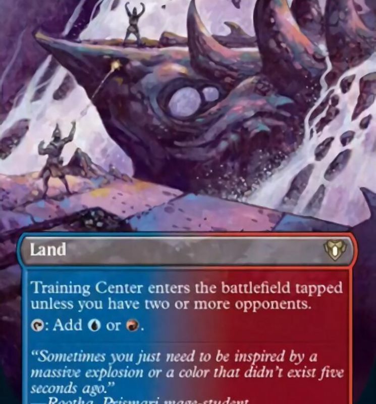 Training Center (Borderless Alternate Art) [Commander Masters]
