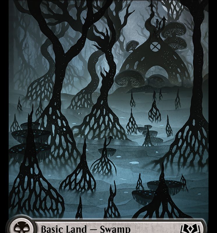 Swamp (264) (Full-Art) [Wilds of Eldraine]