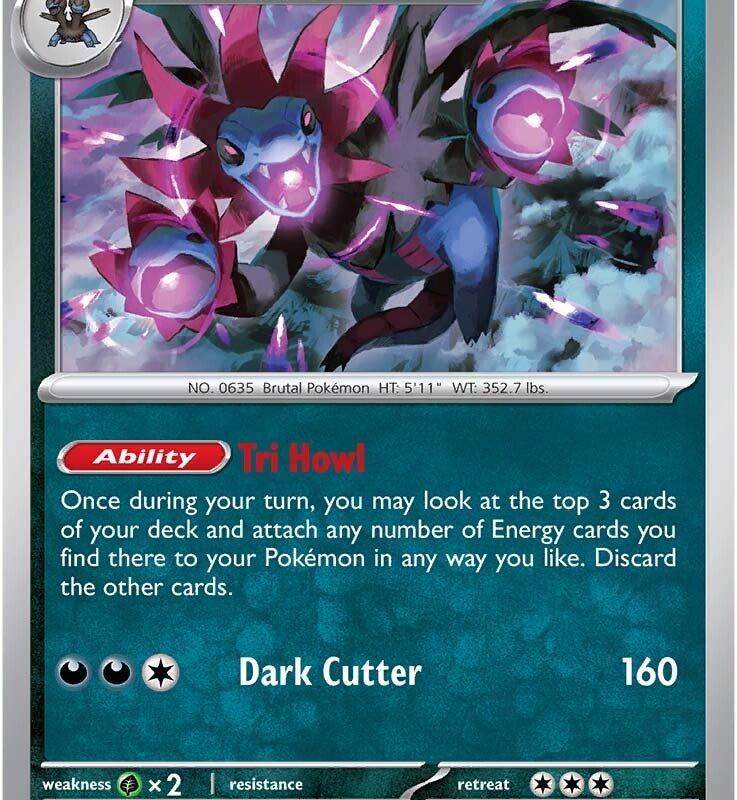 Hydreigon (140/193) [Scarlet & Violet: Paldea Evolved]