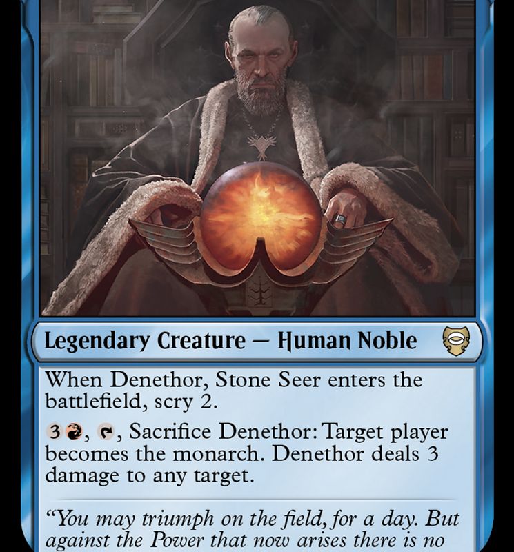Denethor, Stone Seer [The Lord of the Rings: Tales of Middle-Earth Commander]
