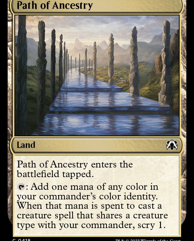 Path of Ancestry [March of the Machine Commander]