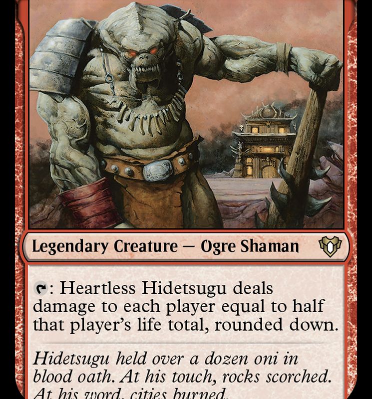 Heartless Hidetsugu [Commander Masters]