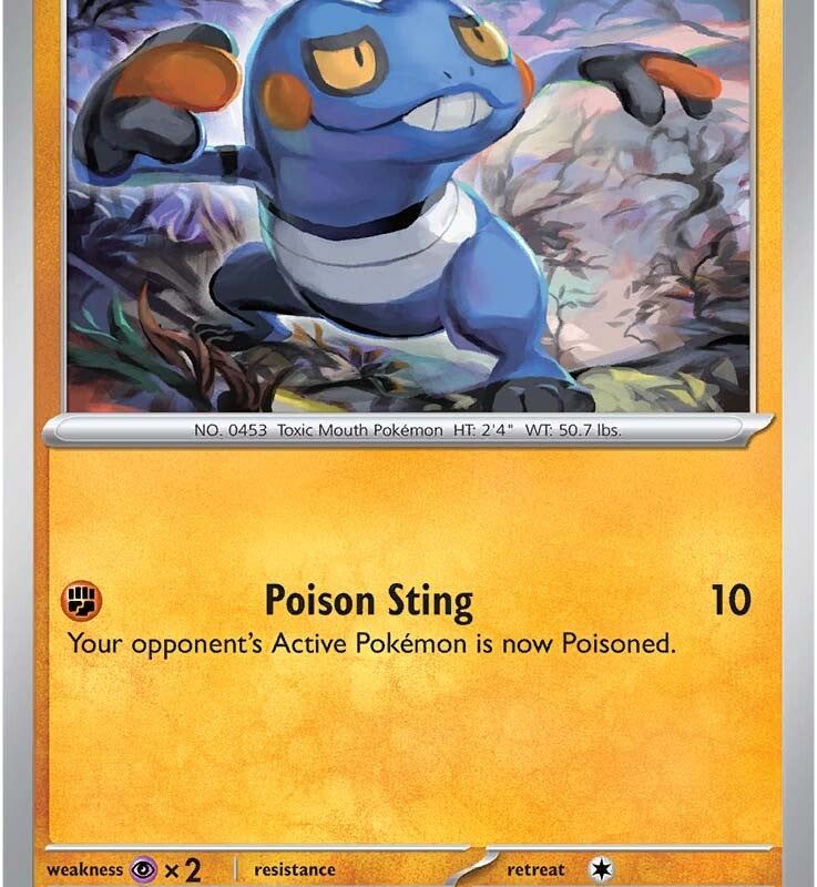 Croagunk (114/193) [Scarlet & Violet: Paldea Evolved]