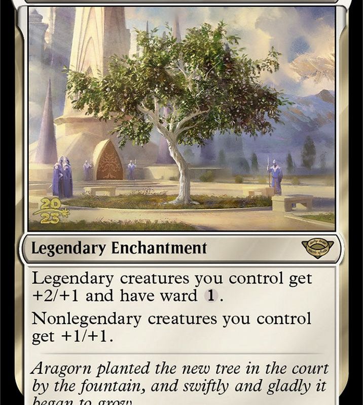 Flowering of the White Tree [The Lord of the Rings: Tales of Middle-Earth Prerelease Promos]