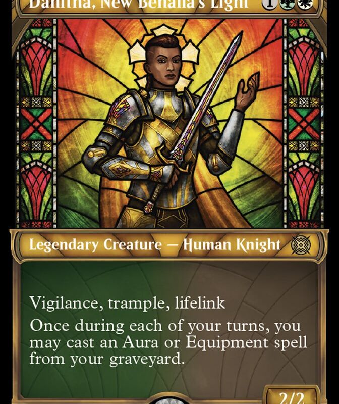Danitha, New Benalia's Light (Showcase Halo Foil) [March of the Machine: The Aftermath]
