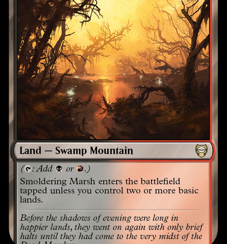 Smoldering Marsh [The Lord of the Rings: Tales of Middle-Earth Commander]