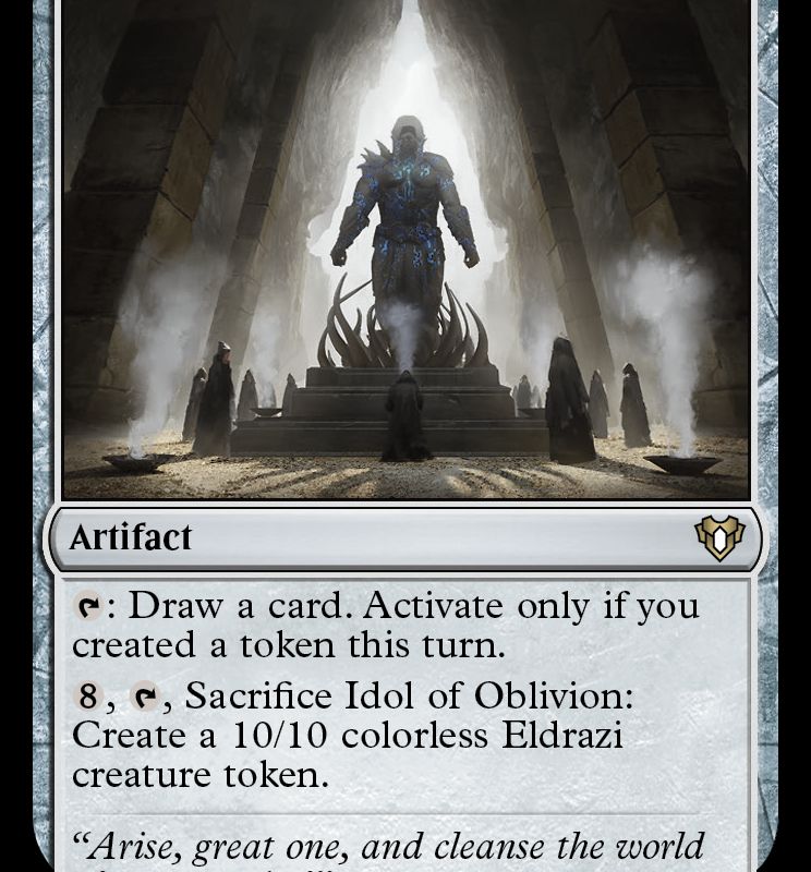 Idol of Oblivion [Commander Masters]
