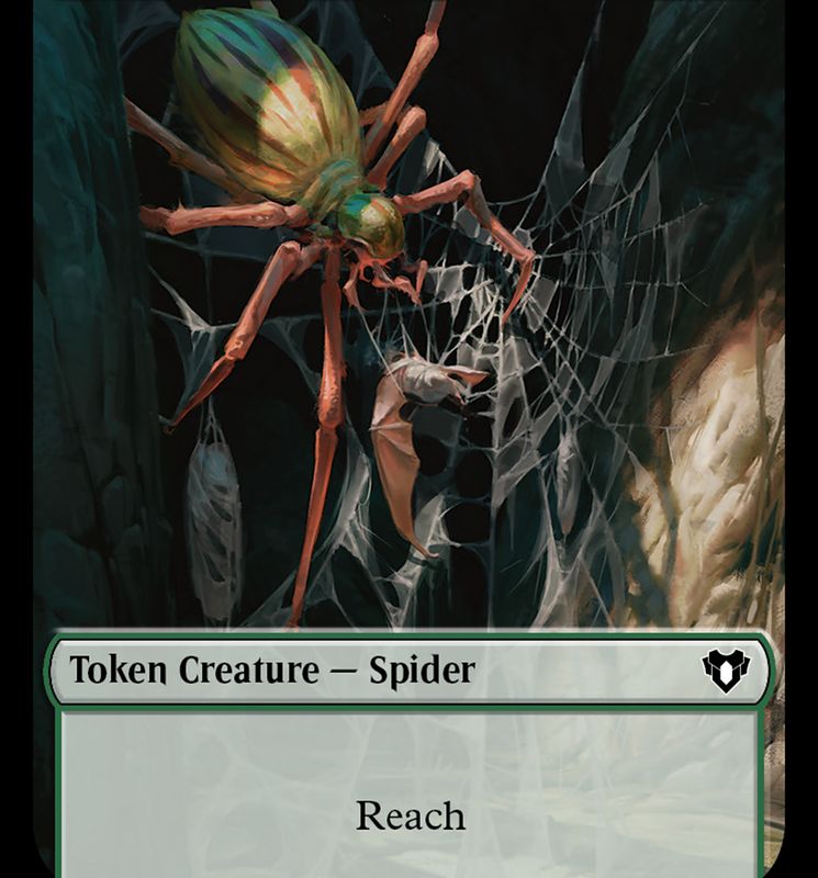 Spider Token [Commander Masters Tokens]