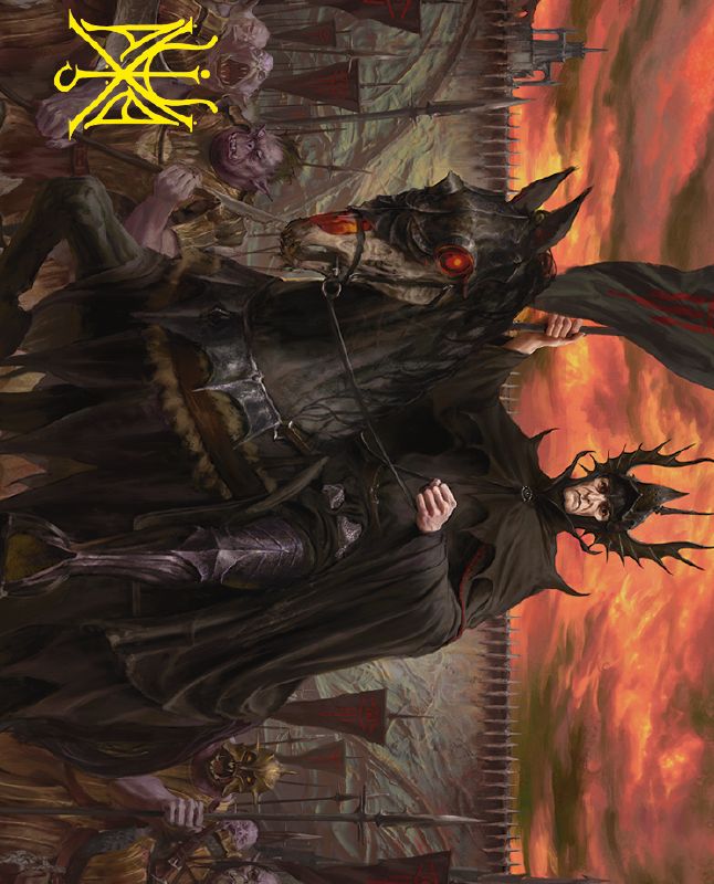 The Mouth of Sauron Art Card (Gold-Stamped Signature) [The Lord of the Rings: Tales of Middle-earth Art Series]