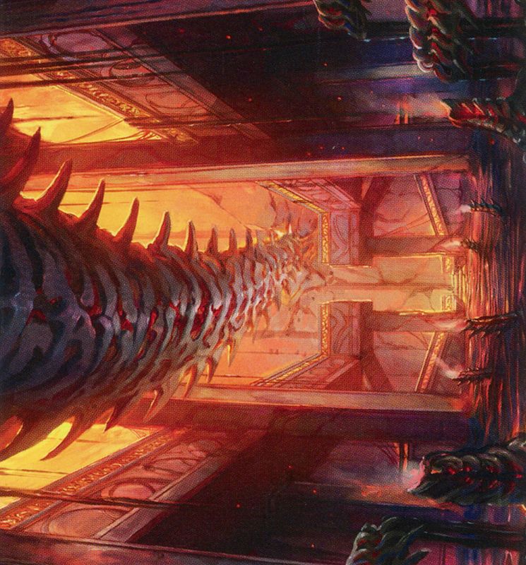 Bloodfell Caves Art Card [March of the Machine Art Series]