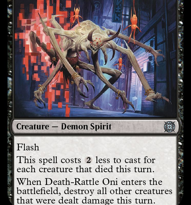Death-Rattle Oni [March of the Machine: The Aftermath]
