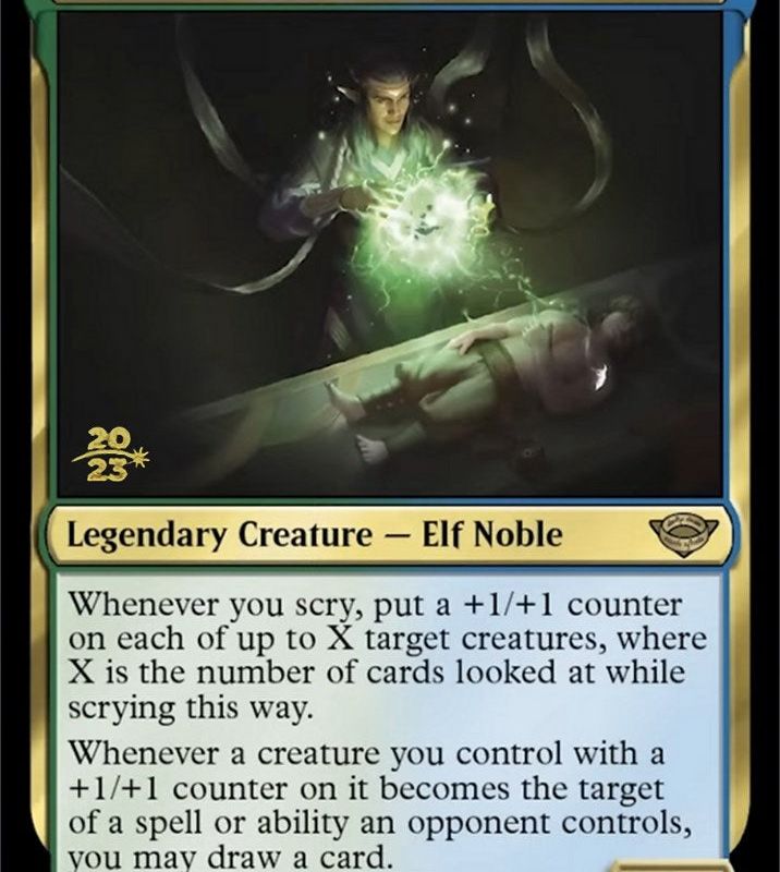 Elrond, Master of Healing [The Lord of the Rings: Tales of Middle-Earth Prerelease Promos]