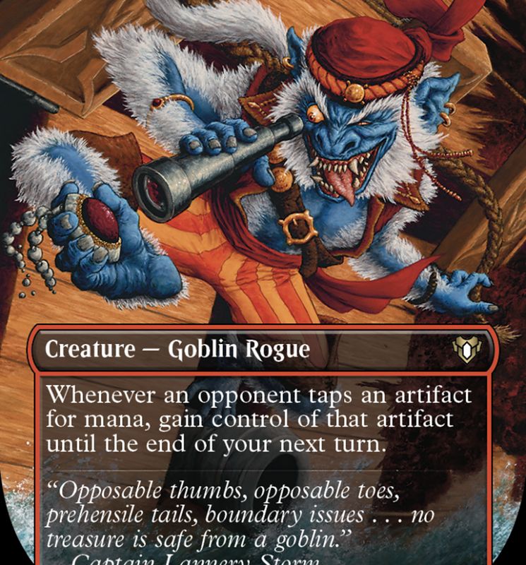 Treasure Nabber (Borderless Alternate Art) [Commander Masters]