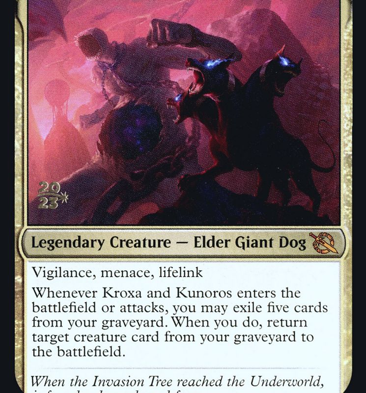 Kroxa and Kunoros [March of the Machine Prerelease Promos]