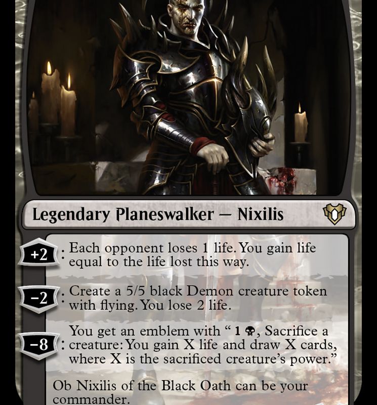 Ob Nixilis of the Black Oath [Commander Masters]