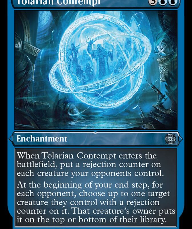 Tolarian Contempt (Foil Etched) [March of the Machine: The Aftermath]