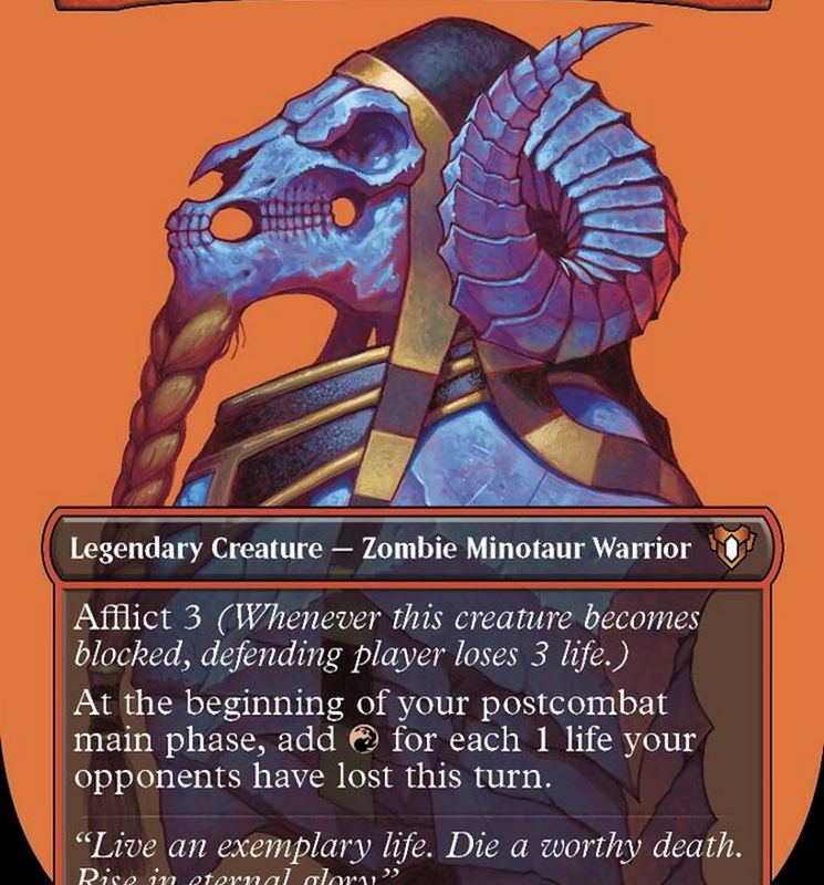 Neheb, the Eternal (Borderless Profile) [Commander Masters]