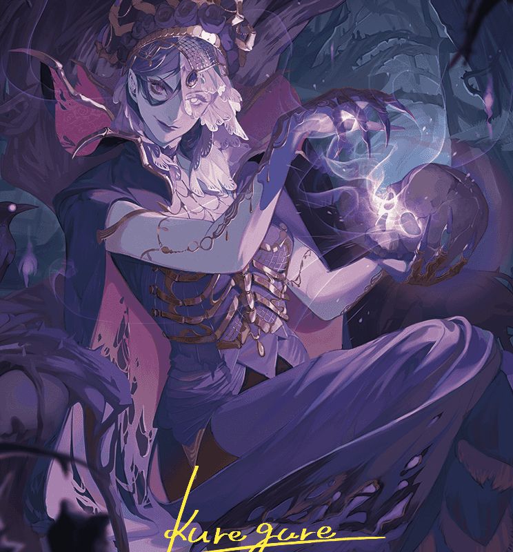Necropotence Art Card (Gold-Stamped Signature) [Wilds of Eldraine Art Series]
