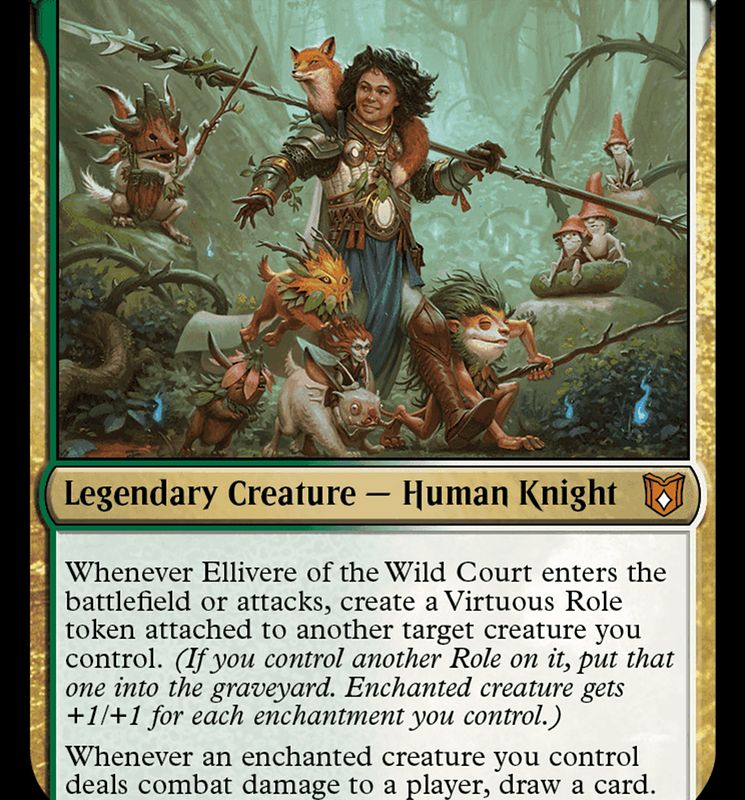 Ellivere of the Wild Court [Wilds of Eldraine Commander]