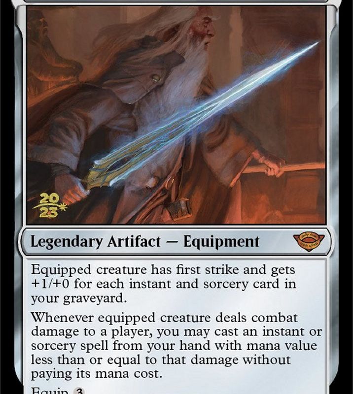 Glamdring [The Lord of the Rings: Tales of Middle-Earth Prerelease Promos]