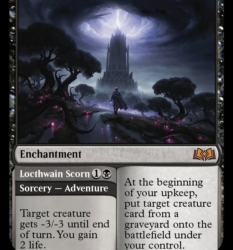 Virtue of Persistence // Locthwain Scorn [Wilds of Eldraine]
