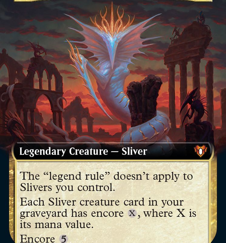 Sliver Gravemother (Extended Art) [Commander Masters]