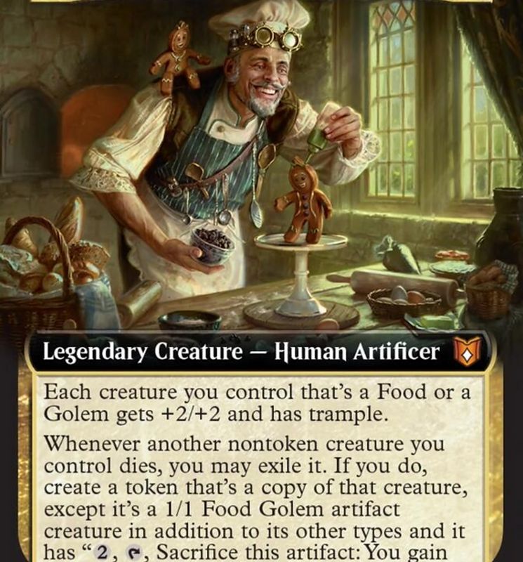 Brenard, Ginger Sculptor (Extended Art) [Wilds of Eldraine Commander]