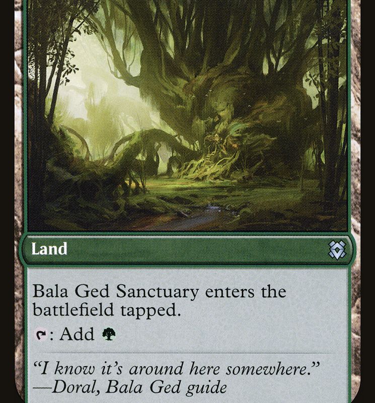 Bala Ged Recovery // Bala Ged Sanctuary [Secret Lair: From Cute to Brute]