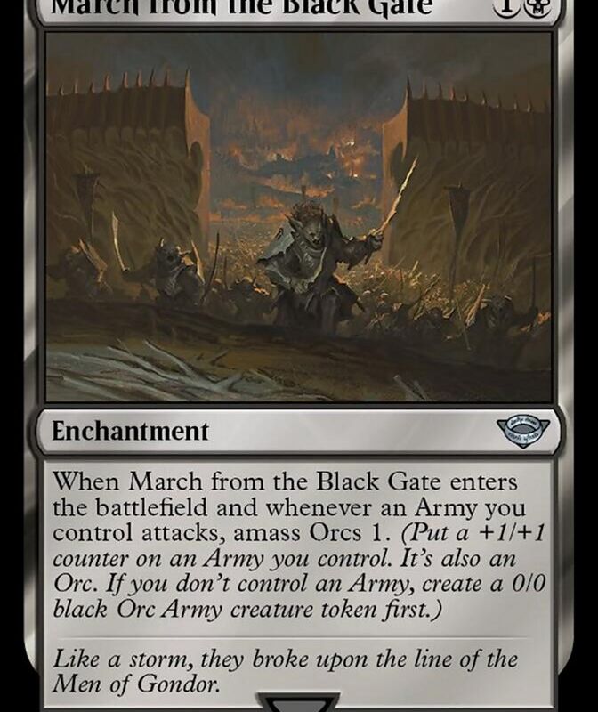 March from the Black Gate [The Lord of the Rings: Tales of Middle-Earth]