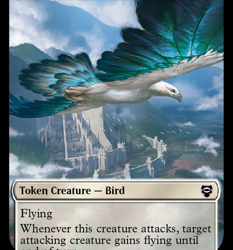 Bird // Goat Token [The Lord of the Rings: Tales of Middle-Earth Commander Tokens]