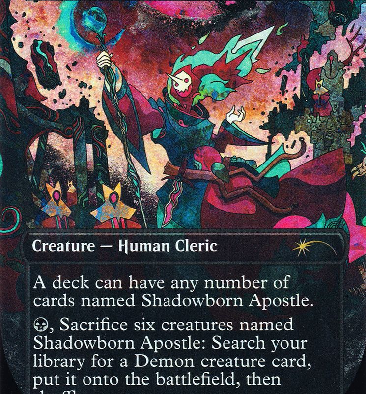 Shadowborn Apostle (688) (Borderless) [Secret Lair Drop Promos]
