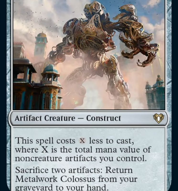 Metalwork Colossus [Commander Masters]