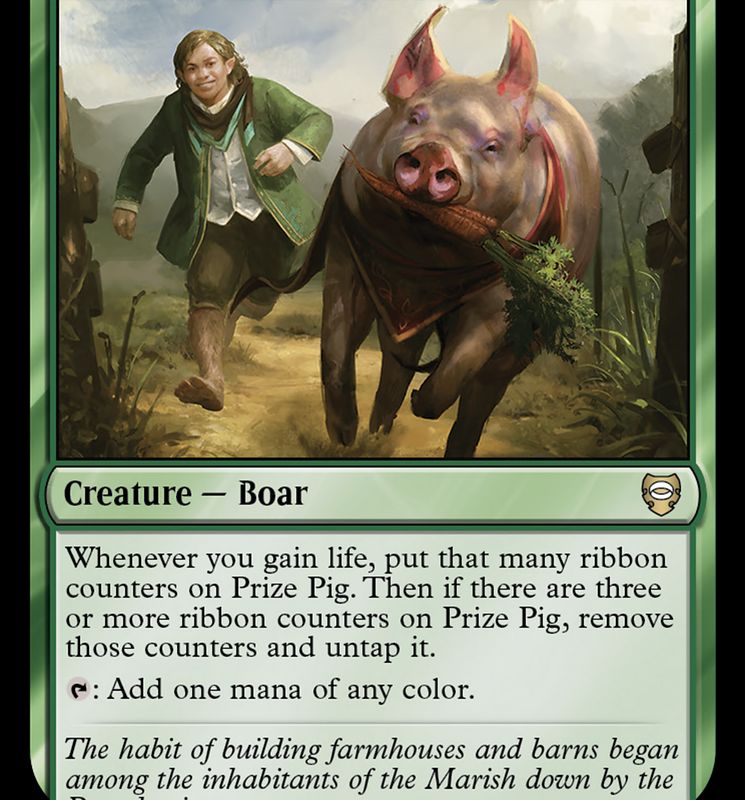 Prize Pig [The Lord of the Rings: Tales of Middle-Earth Commander]