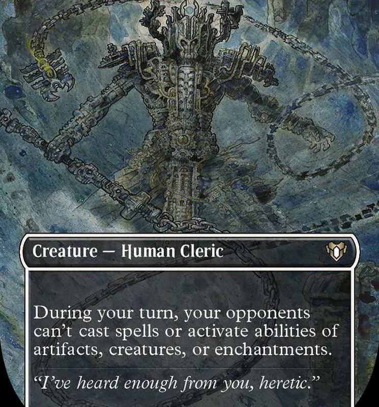 Grand Abolisher (Borderless Alternate Art) [Commander Masters]