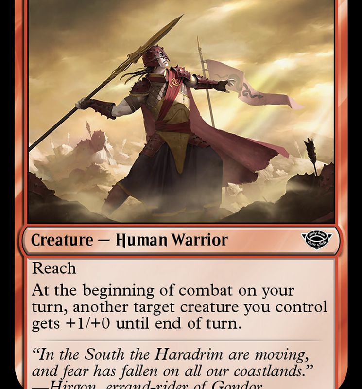 Haradrim Spearmaster [The Lord of the Rings: Tales of Middle-Earth]