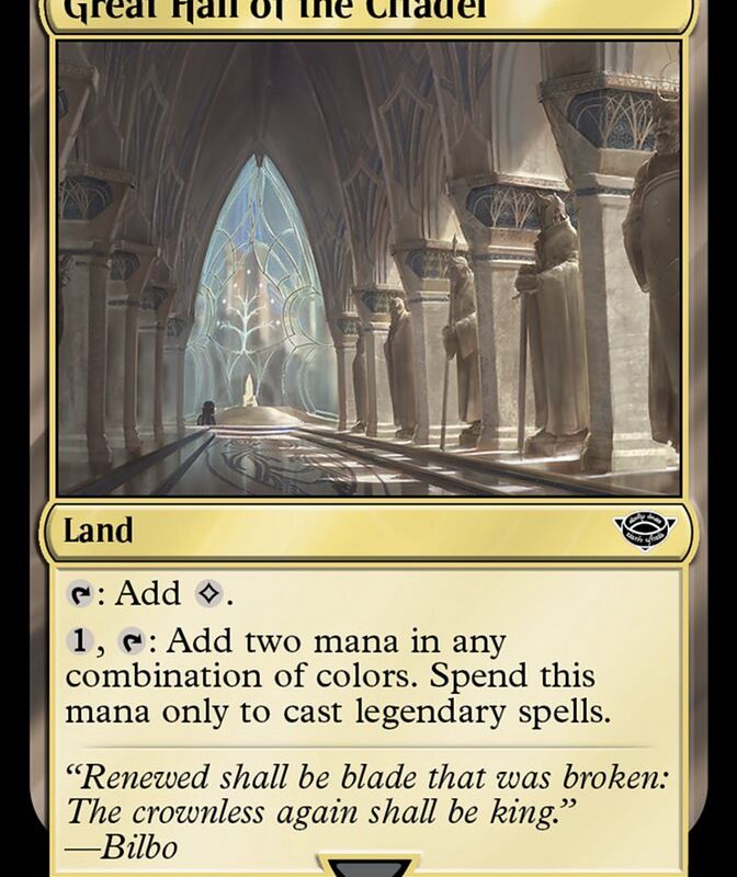 Great Hall of the Citadel [The Lord of the Rings: Tales of Middle-Earth]