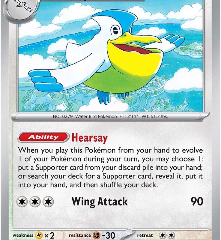 Pelipper (159/193) [Scarlet & Violet: Paldea Evolved]