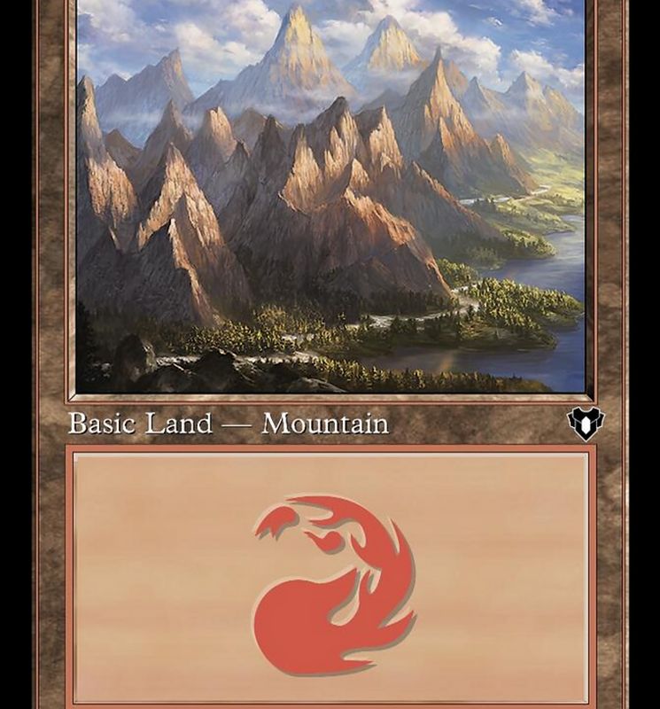 Mountain (446) (Retro) [Commander Masters]