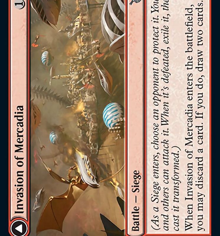 Invasion of Mercadia // Kyren Flamewright [March of the Machine]