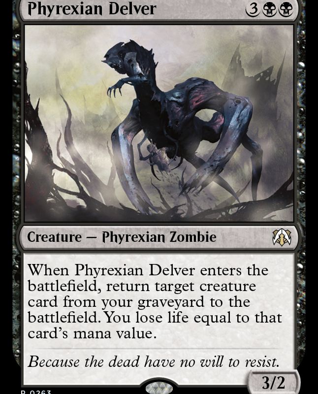 Phyrexian Delver [March of the Machine Commander]