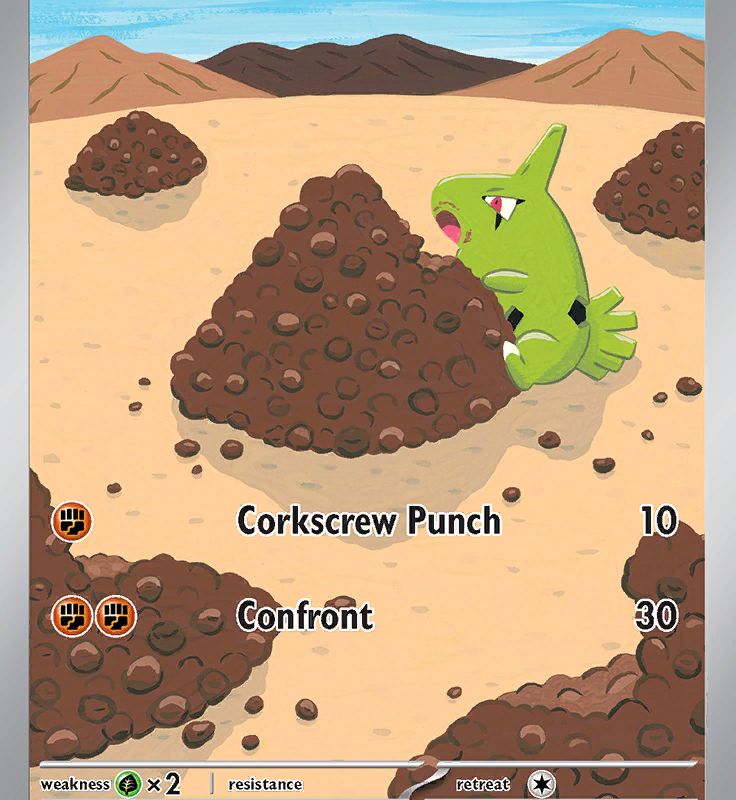 Larvitar (203/197) [Scarlet & Violet: Obsidian Flames]