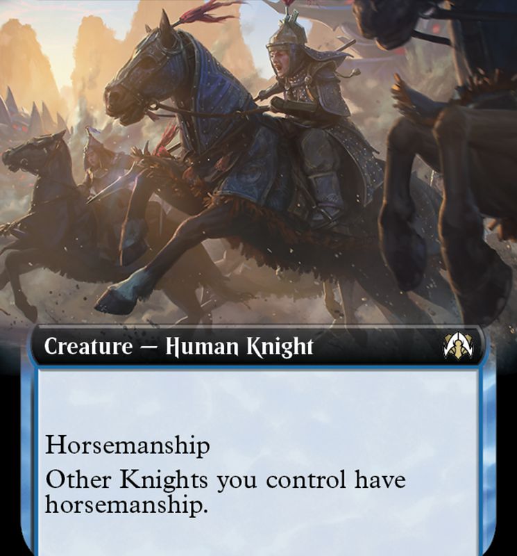 Herald of Hoofbeats (Extended Art) [March of the Machine Commander]